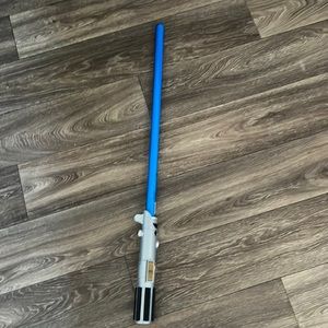 Star Wars kids blue light saber